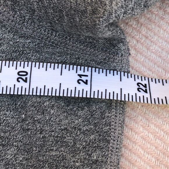 Lucy Activewear 2 Tone Gray Long Sleeve Sweatshirt - Picture 9 of 10